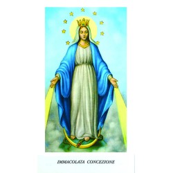 Immaginetta Madonna Miracolosa