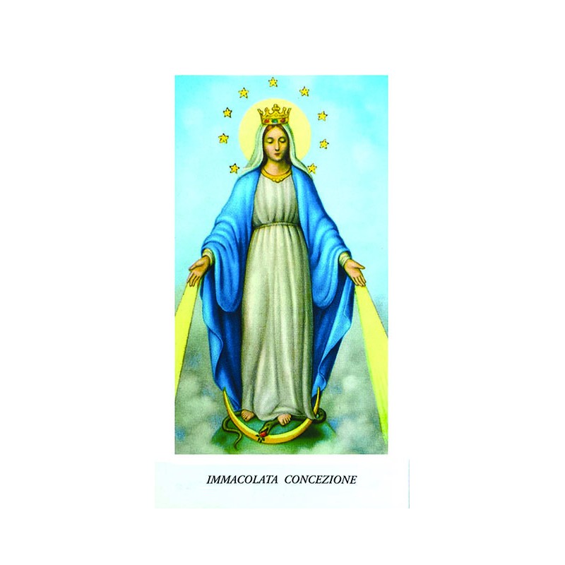 Immaginetta Madonna Miracolosa