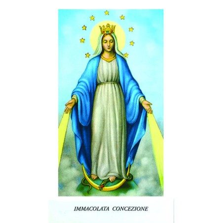 Immaginetta Madonna Miracolosa