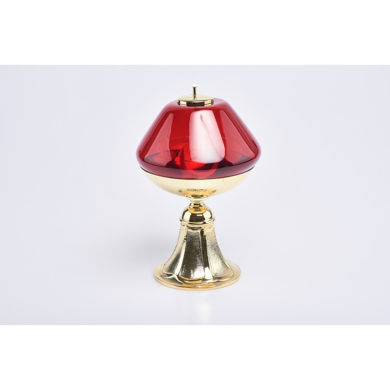 Lampada rossa a cera liquida alt. 21