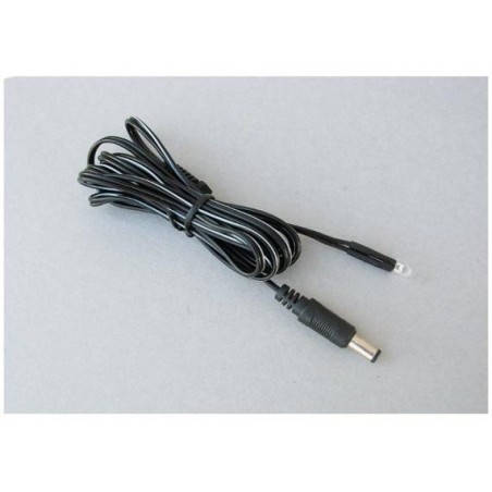 Led fuoco 5 mm. con spinotto