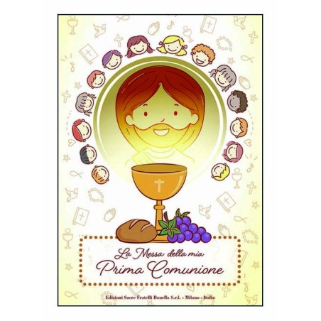 Libretto in carta "La Messa della mia Prima Comunione"