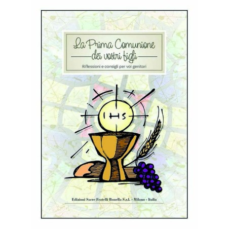 Libretto in carta "La Prima Comunione dei vostri figli"