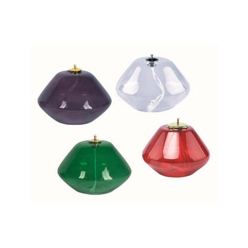 Lucerna in vetro alt. 7 Ø 10