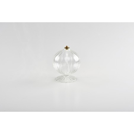 Lume melograno vetro soffiato base