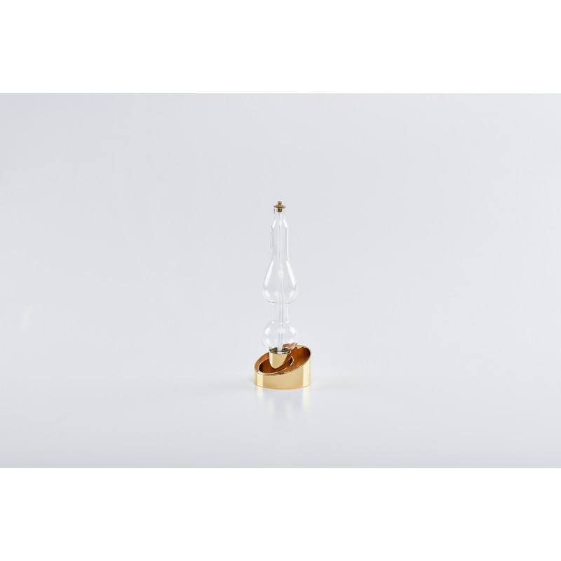 Lume su basetta metallo cm. 20