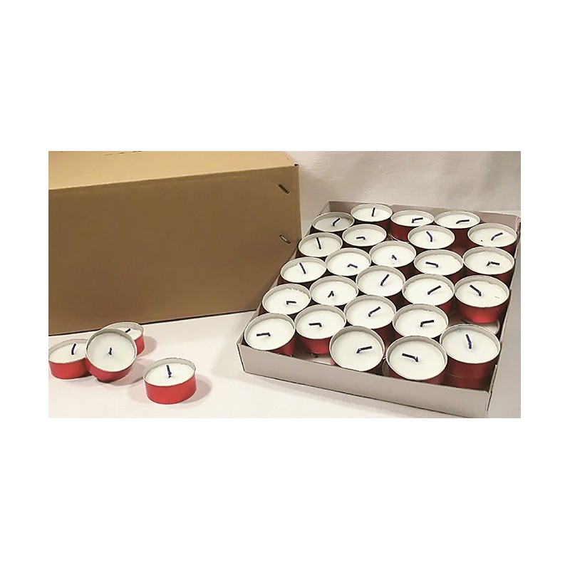 Lumino in alluminio rosso Ø 4,8 (500 pz)