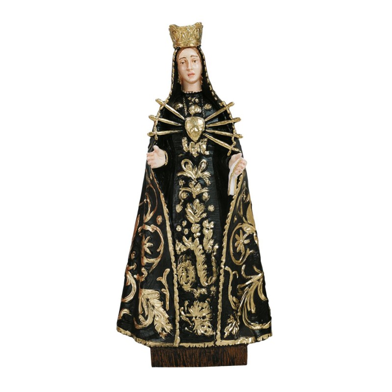 Madonna Addolorata in resina cm. 28