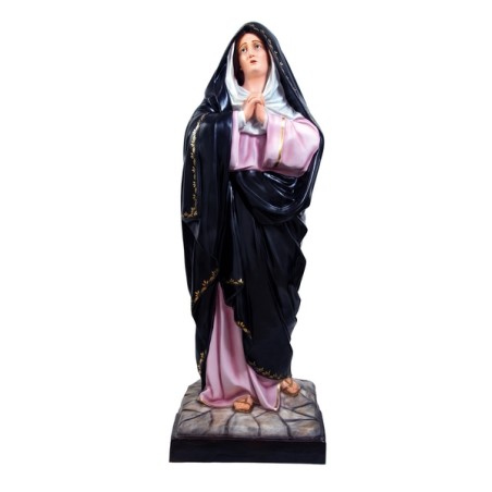 Madonna Addolorata in vetroresina cm. 150