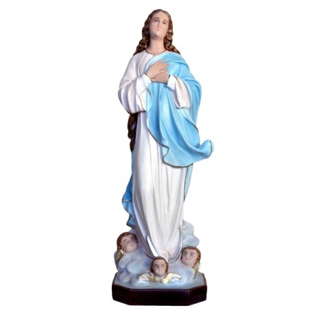 Madonna Assunta del Murillo in rersina cm. 100