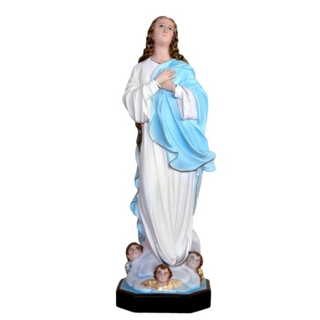 Madonna Assunta del Murillo in rersina cm. 88