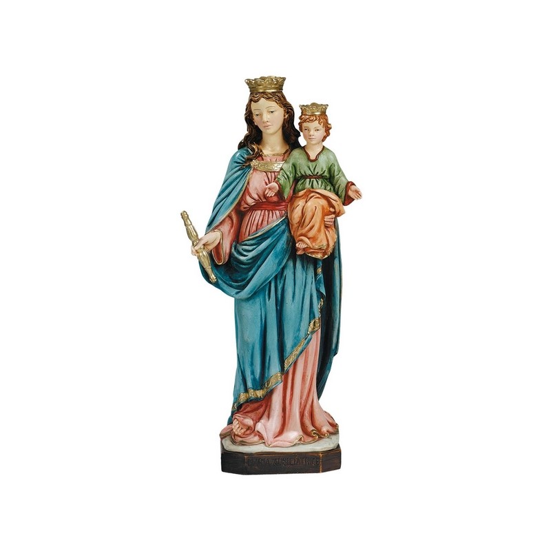 Madonna Ausiliatrice in resina cm. 30