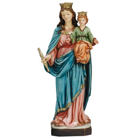 Madonna Ausiliatrice in resina cm. 30