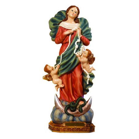 Madonna che scioglie i nodi cm. 14