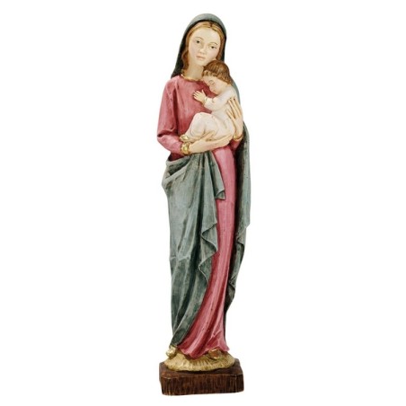 Madonna con Bimbo in resina cm. 25