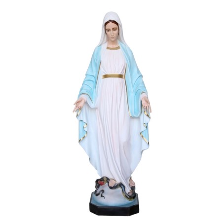 Madonna Miracolosa in resina cm. 120