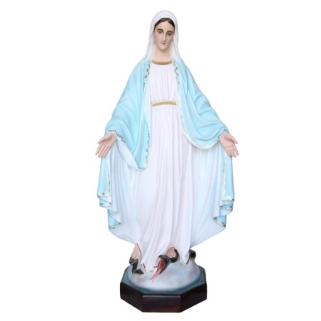 Madonna Miracolosa in resina cm. 130