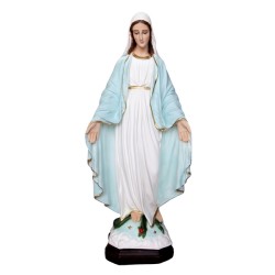 Madonna Miracolosa in resina cm. 47