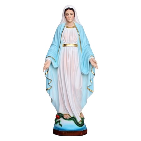 Madonna Miracolosa in resina cm. 50