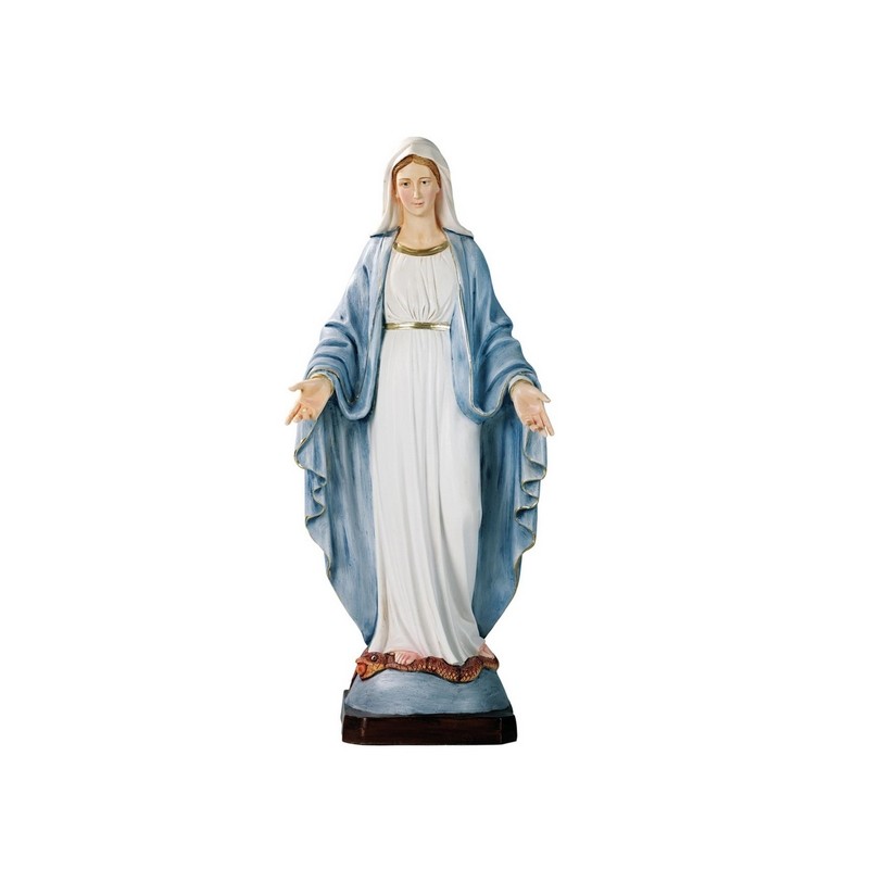 Madonna Miracolosa in resina cm. 60