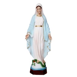 Madonna Miracolosa in resina cm. 60