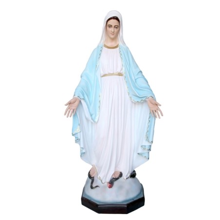 Madonna Miracolosa in vetroresina cm. 160