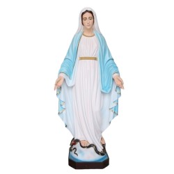 Madonna Miracolosa in vetroresina cm. 160