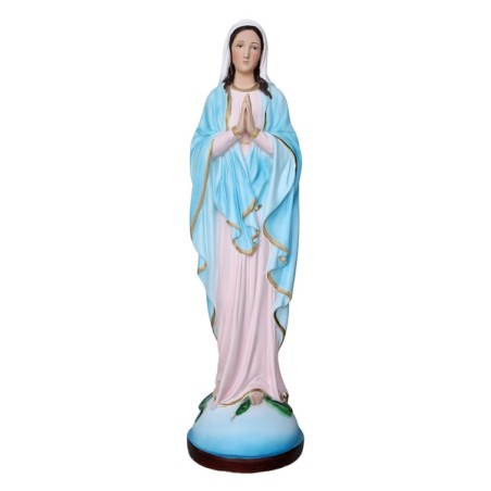 Madonna Miracolosa mani giunte in resina cm. 60