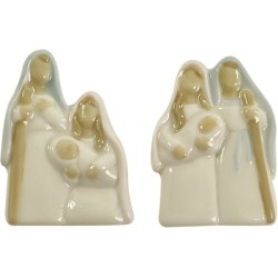 Magnete natività in ceramica cm. 6