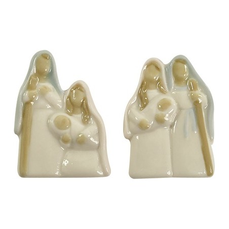 Magnete natività in ceramica cm. 6