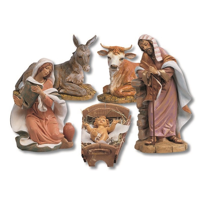 Natività 5 pezzi cm 45