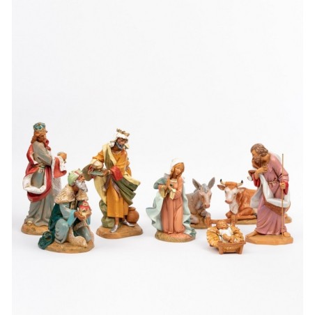 Natività 8 pezzi cm 30