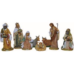 Natività 8 pezzi cm. 30