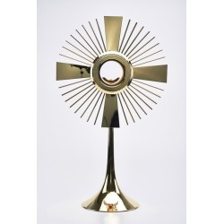 Ostensorio classico in ottone cm. 59