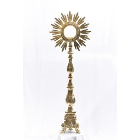 Ostensorio in stile 700 altezza cm. 100