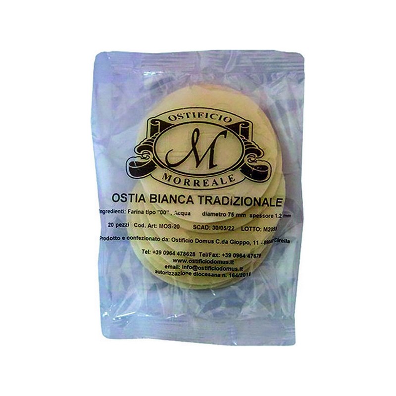 Ostia celebrante Ø cm. 7,5 (20 pz)