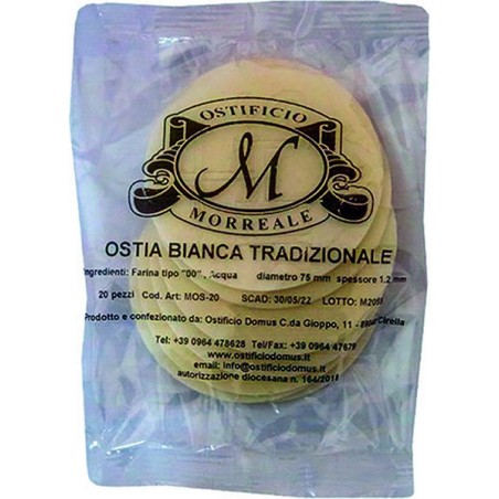 Ostia celebrante Ø cm. 7,5 (20 pz)