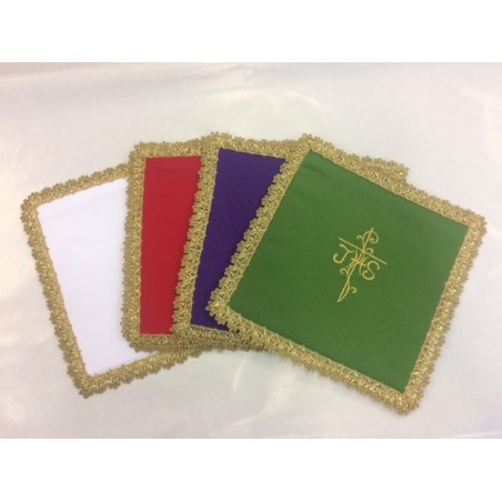 Palla copricalice con ricamo Croce e IHS