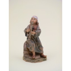 Pastore arabo con piffero cm 12