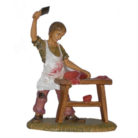 Pastore con banco macelleria cm. 20