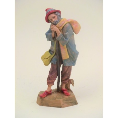 Pastore con bastone cm 19