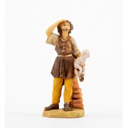Pastore con braccio alzato cm 9,5