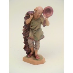 Pastore con cappello cm 19