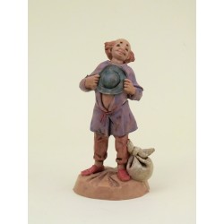 Pastore con cappello cm. 6,5