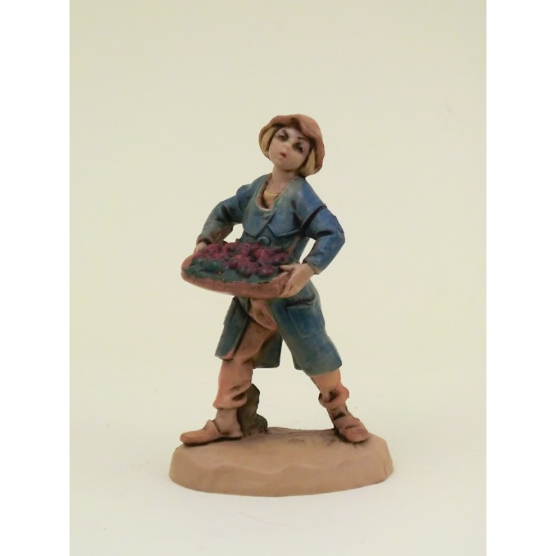 Pastore con cesto cm. 6,5