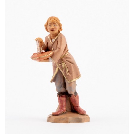 Pastore con gioielli cm 12