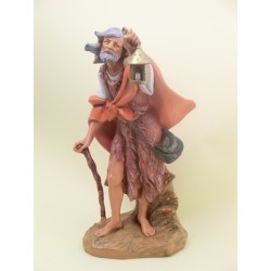 Pastore con lanterna cm 30