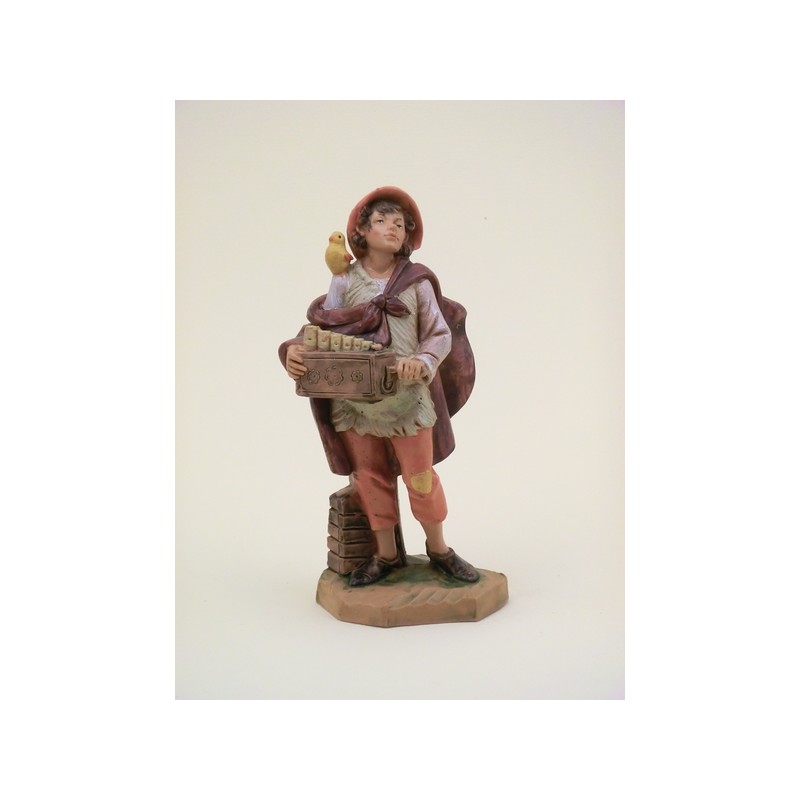 Pastore con organetto cm 12