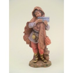 Pastore con organetto cm. 19