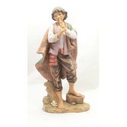 Pastore con piffero cm 30